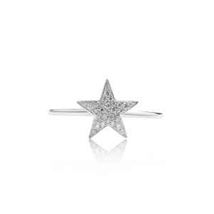 
                  
                    Load image into Gallery viewer, Twinkle diamond ring in 18k white gold
                  
                