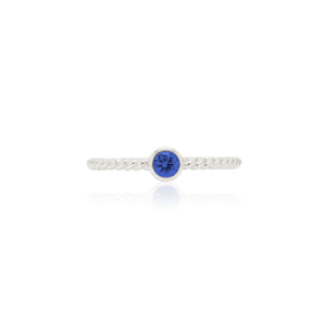 
                  
                    Load image into Gallery viewer, The Bellini Garden Collection - Sapphire Bubble Ring in 18K Gold
                  
                